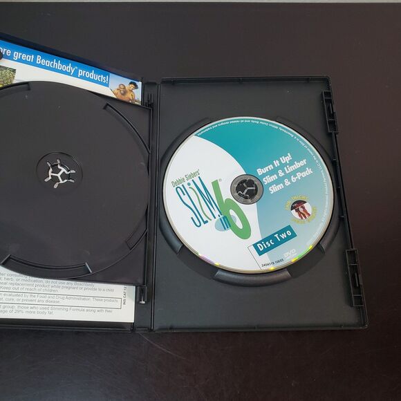 Debbie Siebers' Slim In 6 Six Weeks LIKE NEW - Picture 4 of 8